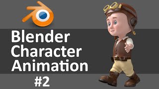 Blender Character Animation 2 of 3 [upl. by Jaynes]