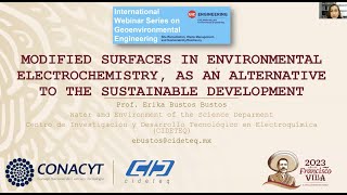 Modified Surfaces in Environmental Electrochemistry and Sustainable Development [upl. by Airamzul523]