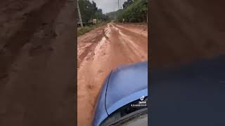 Un état des lieux de la route de Bambouchine Libreville Gabon [upl. by Nerehs]