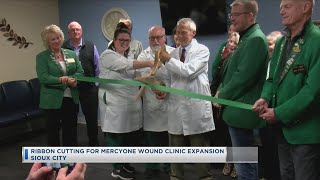 Ribbon Cutting For MercyOne Wound Clinic Expansion [upl. by Elin]