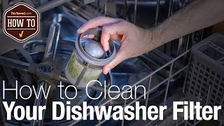 How To Clean Your Dishwasher Filter [upl. by Soilisav]