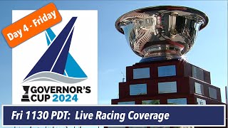 GOVCUP 2024 — Live Racing coverage from the Pacific Ocean on Day 4 Friday [upl. by Aid40]