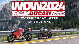 UK to the Dolomites Non Stop  World Ducati Week Episode One [upl. by Imray944]