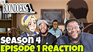 The Boondocks Season 4 Episode 1 quotPretty Boy Flizzyquot REACTION [upl. by Suirtimid]