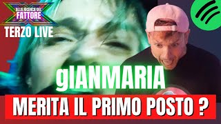 X Factor 2021 LIVE 3  gIANMARIA canta IO STO BENE dei CCCP  Reaction e Analisi completa [upl. by Zima]