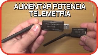 Aumentar potencia y alcance a la telemetría 3DR para APM con un FTDI y Mission Planner [upl. by Jodee]