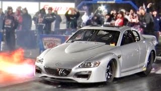 TRIPLE Turbo 1600hp Mazda RX8 [upl. by Jehanna]