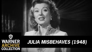 Original Theatrical Trailer  Julia Misbehaves  Warner Archive [upl. by Anirbed594]