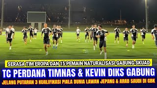 🔴 SERASA TIM EROPA  TC Perdana Timnas Indonesia 15 PEMAIN NATURALISASI Gabung Jelang QPiala Dunia [upl. by Sherye]