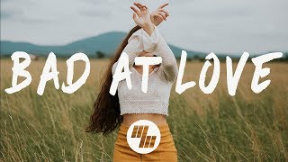 Halsey  Bad At Love Lyrics  Lyric Video [upl. by Arty784]