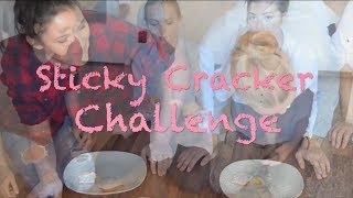 STICKY CRACKER CHALLENGE [upl. by Rea]