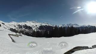 Panorama 2 Depuis le lieu dit les Prétaires  Val de Bagnes  Valais  Suisse [upl. by Aitram]