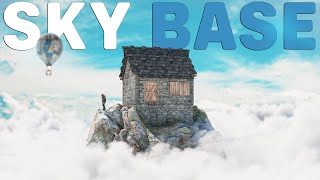 I Literally Built the 200iq Highest Sky Base Ever World Record [upl. by Inkster]