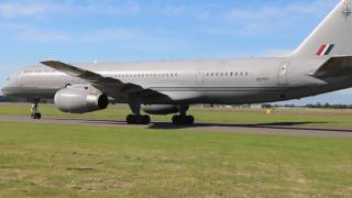 RNZAF Boeing 757 Ohakea 25 Feb 2017 Air Tattoo [upl. by Atilrac]