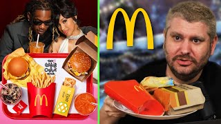 McDonalds Cardi B and Offsets Meal Review [upl. by Benjie]