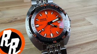 Doxa Sub 300T Professional Orange Dial Exquisite Timepieces [upl. by Mcclure]