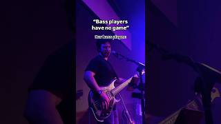 Tag a bass player with no game bass bassplayer band musician [upl. by Debi]