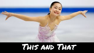 This and That 2023 World Junior Figure Skating Championships and Russian Cup Final Mao Shimada [upl. by Langan128]