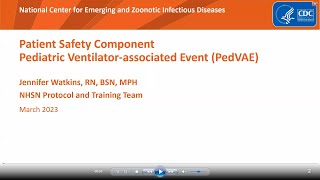 Pediatric Ventilatorassociated Event PedVAE [upl. by Pauletta405]