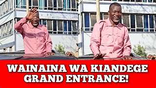 WAINAINA WA KIANDEGE GRAND ENTRANCE AMUKIRWO NÎ ANDU NA GIKENO KINENE MUNO [upl. by Dragone]