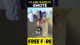 Claim Rarest Sunbathing Emote😱freefire trending shorts [upl. by Azial]