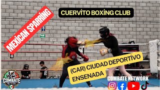 Cuervito Boxing Club y CAR Boxing Club de Ensenada Ciudad Deportivo Sparring 6 boxing ensenada [upl. by Audly]