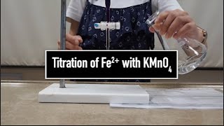 Titration of IronII Solution with Potassium ManganateVII [upl. by Nyletak672]