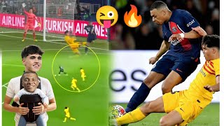 Wow Mbappe will NEVER forget Cubarsi 🔥 see what Barcelona wonder kid did to PSG superstar in Paris [upl. by Pachston406]