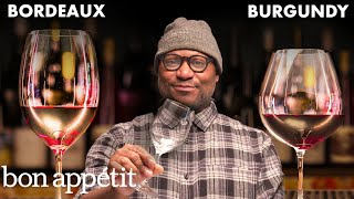 Every Wine Glass Explained By A Sommelier  World of Wine  Bon Appétit [upl. by Nailij]