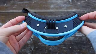 Adjust a GoPro mount on Rex Specs k9 dog googles [upl. by Hestia]