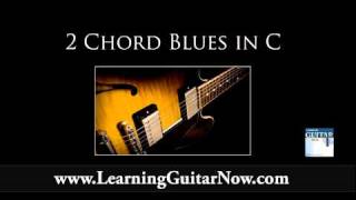 2 Chord Blues Backing Track in C [upl. by Giulietta279]