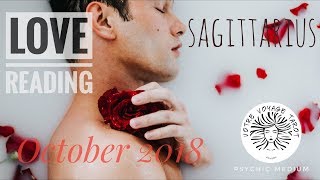 Sagittarius Twin FlameSoulmate “THEY CAN’T BELIEVE THEIR EYES” October 2018 [upl. by Nosyarg696]