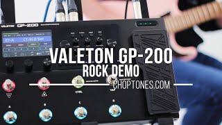 Valeton GP200  Rock Demo  In the Mix [upl. by Elleuqram]