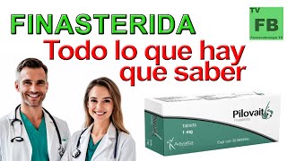 FINASTERIDA Para qué Sirve Cómo se toma y todo lo que hay que saber ¡Medicamento Seguro👨‍🔬💊 [upl. by Sinnoda]