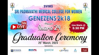 Sri Padmavathi Medical College For Women GENEZENS 2K18 Graduation Ceremony [upl. by Hilton677]