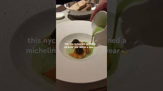 This NYC Restaurant gets a Michelin star in a year shorts nycfood michelinstar [upl. by Irac]