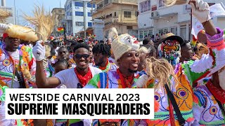 Supreme Masqueraders Westside Carnival 2023 Day One Super Performance  Pt1 [upl. by Eive]