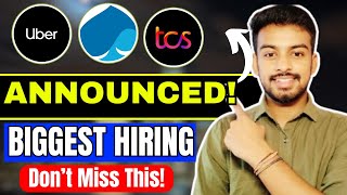 HCL UBER  Capgemini Biggest Hiring Update  OFF Campus Drive For 2025 2024 Batch  Fresher [upl. by Annehcu]