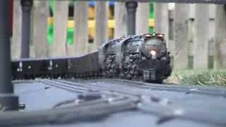 MTH  Union Pacific Big Boy Garden Railroad  Video 24 [upl. by Arimat]