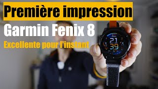 Garmin Fenix 8  première analyse GPS et CARDIO  Première impression [upl. by Joanne698]