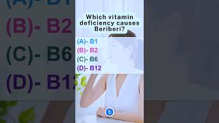 Which vitamin deficiency causes Beriberi [upl. by Aytac164]