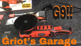 Griots Garage NEW G9 Random Orbital Polisher 1000 Watt Quick Connect Cord And MUCH MORE [upl. by Goody579]