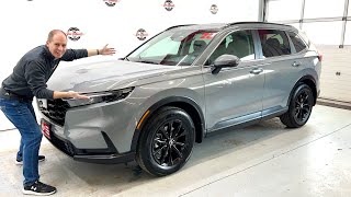 2023 Honda CRV Sport  What the other videos arent showing you  InDepth Review [upl. by Clementas]