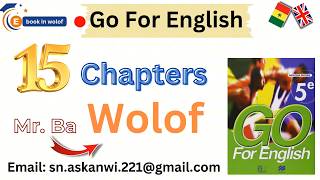 Go For English 5e 15 Chapters  bunt yi si nekk [upl. by Tracie]