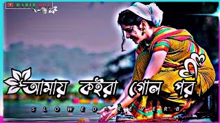 Amay Koira Geli Por  আমায় কইরা গোল পর SlowedReverb Bangla Lofi Song HABIB001 [upl. by Wailoo379]