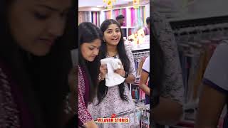 Baakiyalakshmi Sherin Shopping 🛍️ Velavan Stores shorts [upl. by Neelahtak]