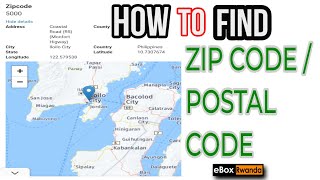 HOW TO ZIP CODE  POSTAL CODE OF YOUR LOCATION 2022 [upl. by Tanney923]