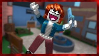 Funny Moments at Murder Mystery 2 on ROBLOX  Part 1 [upl. by Rossen]