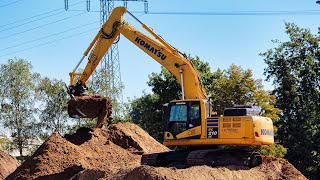 Komatsu PC210 LC in Lathen  Excavator Komatsu PC210 LC in Lathen Germany [upl. by Howarth]