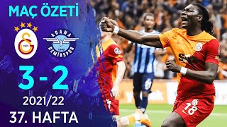 Galatasaray 32 Adana Demirspor MAÇ ÖZETİ  37 Hafta  202122 [upl. by Leatrice576]